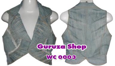 WC0003 เสื้อกั๊กยีนส์