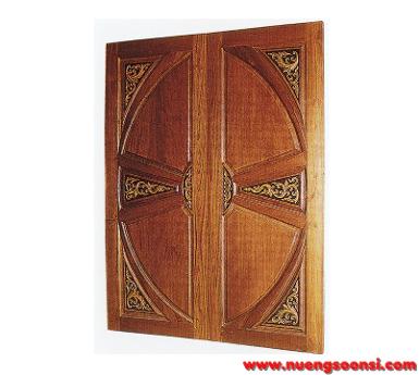 ประตูไม้สัก ( E-11 )