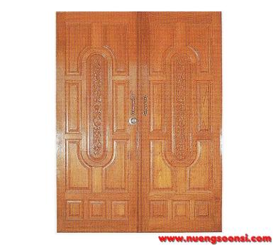 ประตูไม้สัก ( E-21 )