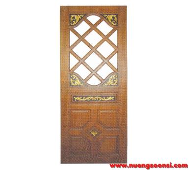 ประตูไม้สัก ( E-40 )