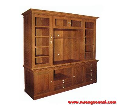 ตู้โชว์ 2 ตอน หลังทึบ ( K-72 )