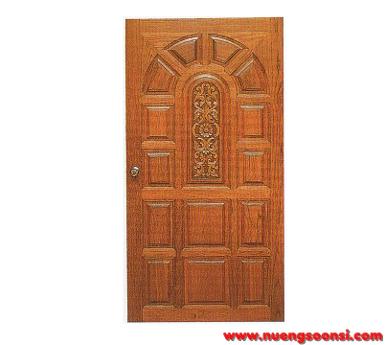 ประตูไม้สัก ( E-20 )