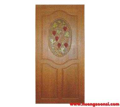 ประตูไม้สัก ( E-33 )