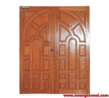 ประตูไม้สัก ( E-23 )