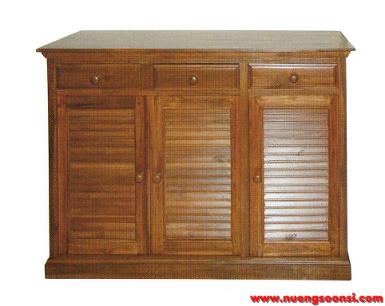 ชั้นวางของเอนกประสงค์ ไม้สัก ( K-110 )