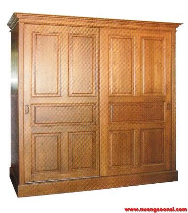 ตู้เสื้อ-ผ้า 2 บานเลื่อน ( K-162 )