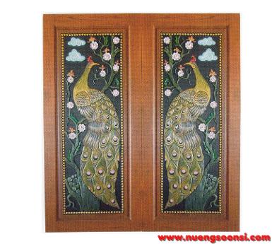 ประตูไม้สัก ( E-15 )