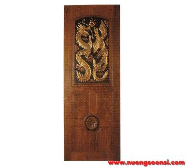 ประตูไม้สัก ( E-30 )