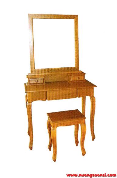 โต๊ะเครื่องแป้ง ไม้สัก ( K-16 )