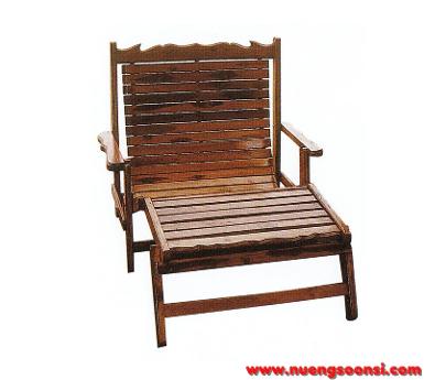เก้าอี้ฮ่องเต้ไม้สัก ( K-265 )
