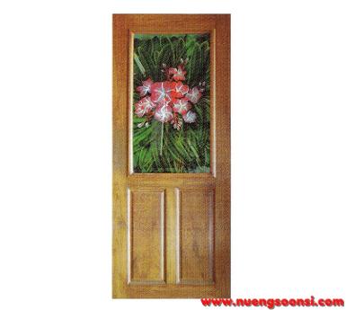 ประตูไม้สัก ( E-26 )