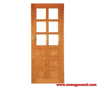 ประตูไม้สัก ( E-38 )