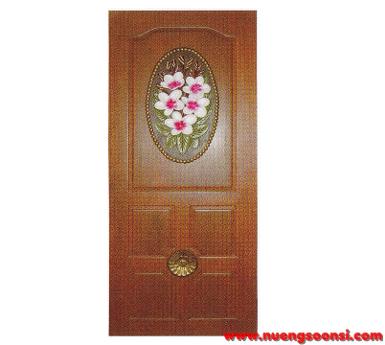 ประตูไม้สัก ( E-35 )