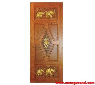 ประตูไม้สัก ( E-31 )