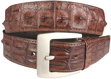 Crocodile Belt 1.5 inchs Brown