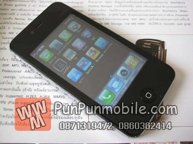 iPhone 4G [สีดำ] (TV-Java-กล้องหน้า-2ซิม)