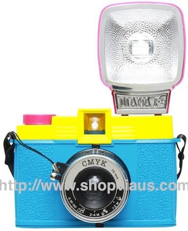 กล้อง โลโม่ LOMO DIANA F+ ไดอาน่า CMYK สีเหลือง ชมพู ฟ้า LIMITED EDITION 