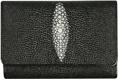 Stingray Leather Short Wallet