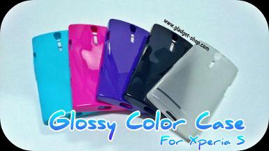 ล้างสต๊อค [ 5 ชิ้น 250 บาท ] เคส Xperia S สีจี๊ดใจ 5 ชิ้น