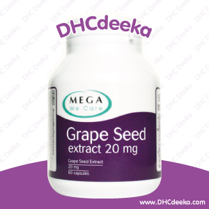 Mega We Care Grape Seed (เมล็ดองุ่นสกัด) 60 แคปซูล