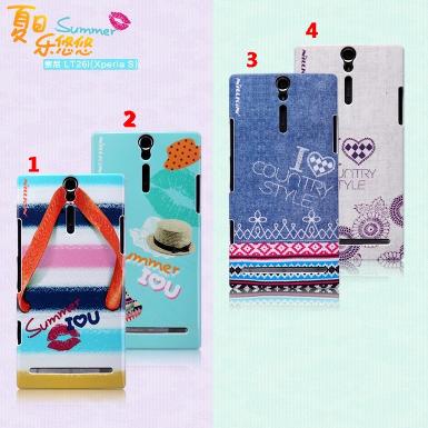 เคส Xperia S/SL (Nillkin Beautiful Summer) แถมฟิลม์กันรอยชนิด HD