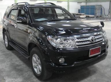 TOYOTA Fortuner (โฉม Minor Change) ติดตั้งแก็สรถยนต์ หัวฉีด Versus