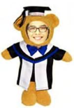 ชุดครุยรับปริญญา ตุ๊กตา ขนาด 14-15 นิ้ว