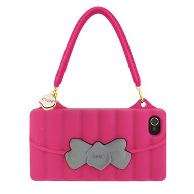เคส iPhone 4/4s Candies Matelasse with Silicone Pink