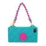 เคส iPhone4/4s Candies Seal Stamp with Chain Blue 