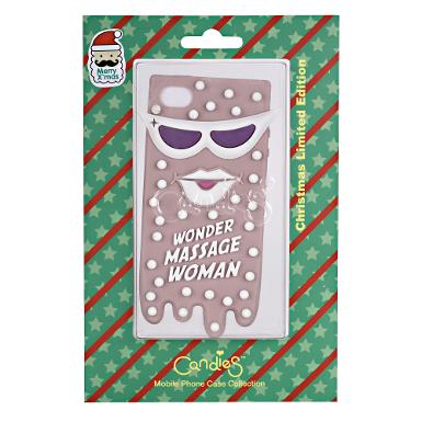 เคส iPhone 4/4s Candies s Masaage Woman Light Pink