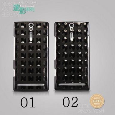 เคส Xperia S ( Nillkin 3D Shadow Case) แถมฟิลม์กันรอยชนิด HD