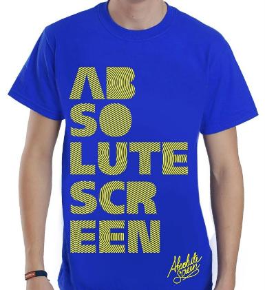 เสื้อยืด t-shirt สีน้ำเงิน cotton100%