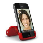 เคส iPhone4/4s XtremeMac XTR-IPP-SS5-73 Snap Stand แดง