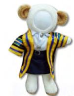 ชุดครุยรับปริญญา ตุ๊กตา ขนาด 14-15 นิ้ว