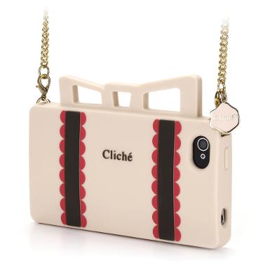 เคส iPhone4/4s Candies Gift Wrap-Ribbons Beige