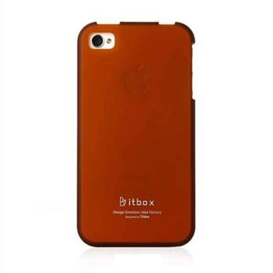 เคส iPhone4/4s Tridea Coating Curve น้ำตาล