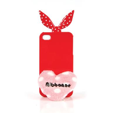 เคส iPhone 4/4s Ribbonne Fasion Style Red