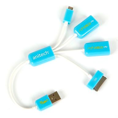 High Speed Cable D108 Blue For BB, iPhone