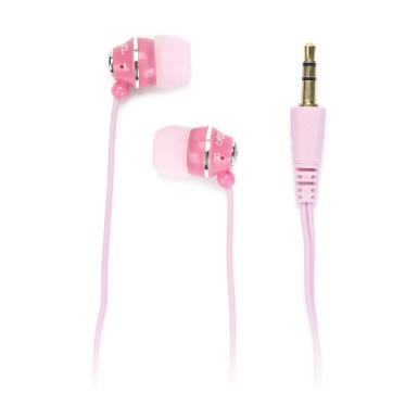 URBANZ Stylish Fashion Stud Earphone Pink