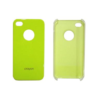 เคส iPhone 4 Crayon IMD สีเขียวมะนาว