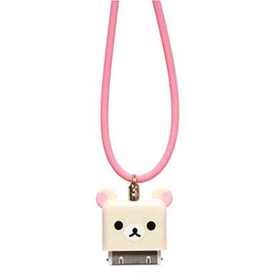 สายคล้อง iPhone&iPod San-X Rilakkuma AY74901 สายชมพู