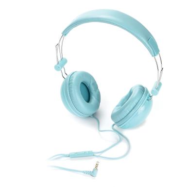 หูฟัง Elecom EHP-SMOH100BU Overheadphone L type ฟ้า