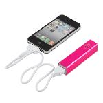 แบตเตอรี่สำรอง iODE Power Bank M2600S 2600mAh ชมพู