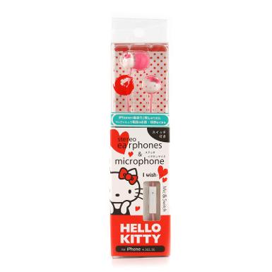 หูฟัง Gourmandise San-65B Kitty Pink