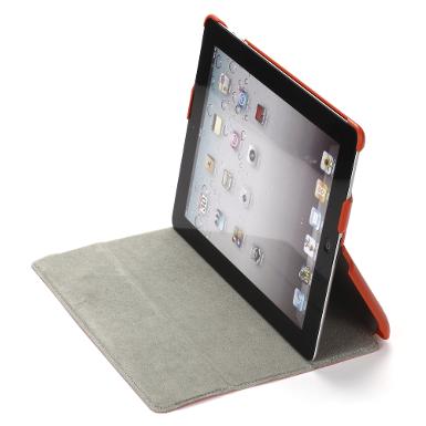 gosh! M43 Ostrich Cutis New iPad Case Red