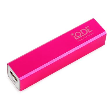 แบตเตอรี่สำรอง iODE Power Bank M2600S 2600mAh ชมพู