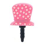 จุกเสียบ Candies Adorable Top Hat Dark Pink