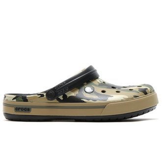 crocband 2.5 camo clog