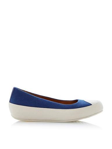 Fitflop Due Canvas Round Toe Platform(หมด)