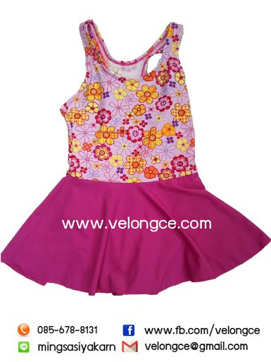 ชุดเด็ก ชุดเดี่ยว เสื้อกล้ามลาย กระโปรง พื้น ใส่ง่าย สะดวก ไซซ์ 8, 10, 12, 14, 16, 18, 20, 22, 24 ชุดเด็ก ชุดเดี่ยว เสื้อกล้ามลาย กระโปรง พื้น ใส่ง่าย สะดวก ไซซ์ 8, 10, 12, 14, 16, 18, 20, 22, 24